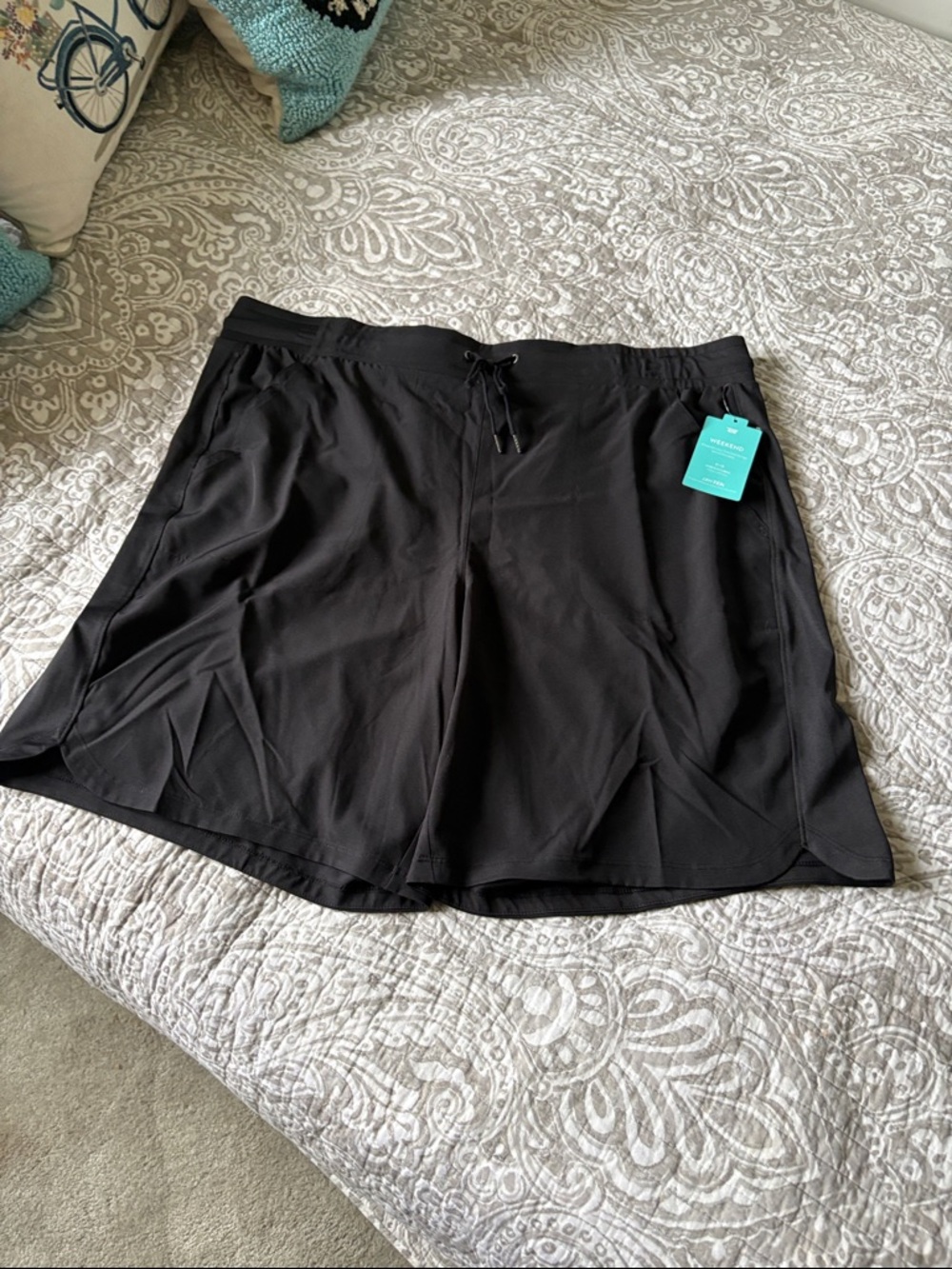 tek gear Black Women's Athletic Bermuda Shorts